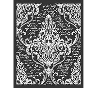 Stamperia KSTD047 Thick Stencil 20 x 25 cm - Ornament with Rituals, Multi-Colour, 20 x 25 cm
