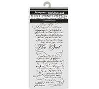 Stamperia KSTDL126 Scrapbook Pad, Black/White, 12 cm x 25 cm