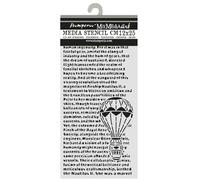 Stamperia KSTDL134, Thick Stencil-Above The Clouds, 12 x 25 cm, 3 Count