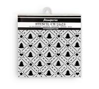 Stamperia KSTDQ123 Scrapbook Pad, Black/White, 18 cm x 18 cm