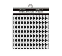 Stamperia KSTDS54 Stickers, Black/White, 12 cm x 12 cm