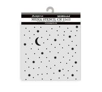 Stamperia KSTDS57 Stickers, Black/White, 12 cm x 12 cm
