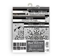 Stamperia KSTDX05 Scrapbook Pad, Black/White, 26 cm x 21 cm