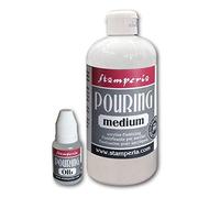 Stamperia Medium transparent to water to fluidify acrylic paints for special effects. 500 ml jar KE45