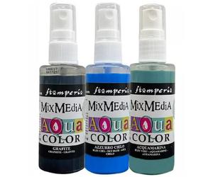 Stamperia Mixed Media Aquacolor Set 3pcs - Art of Travelling