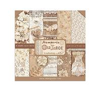 Stamperia International KFT Paper Pad 10 Sheets Double Sided Antique Tips, Multicoloured, 30.5 x 30.5 (12" x 12")