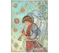 Stamperia - Rice Paper F.TO A4 - ChRISTMAS GREETINGS ANGEL