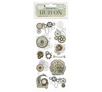 Stamperia Rub On 10.16 cm x 21.6 cm Voyages Fantastiques Gears