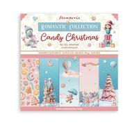 Stamperia SBBS129 Scrapbook Pad, Pink/Blue, 20.3 cm x 20.3 cm