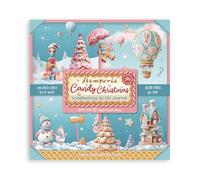 Stamperia SBBSXB15 Scrapbook Pad, Pink/Blue, 20.3 cm x 20.3 cm