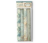 Stamperia Sheets Fabric, Polyester, Multi-Coloured, 30 x 30 cm