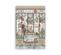 Stamperia SBW23 Scrapbook Pad, Multicoloured, 10 cm x 21 cm
