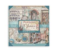 Stamperia - Scrapbook Paper Pad for Scrapbooking, Albums, Card Making, Bullet Journalling and More, Acid Free, Single Face, Perfect for Crafts and Gifting (Venice, City of Art) (30.5 x 30.5 cm)