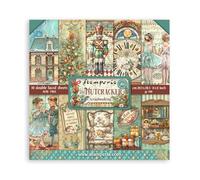 Stamperia - Scrapbook Paper Pad for Scrapbooks, Albums, Card Making, Bullet Journals and More, Acid Free, Double-Sided, Perfect for Hobbies, Crafts, and Gifting (The Nutcracker) (20.3 x 20.3 cm)