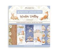 Stamperia Scrapbooking Pad 10 Sheets 30.5 x 30.5 (12x12) Winter Valley