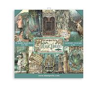 Stamperia Scrapbooking Pad-Magic Forest, Multicoloured, 12 x 12 inches