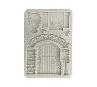 Stamperia - Silicon Mould A5 for Scrapbooks, Bullet Journals and More, Non-Stick Surface, Suitable for Air-Dry Clay, Resin and More, Perfect for Crafts and Gifting (Herbarium Silvae, Bridge)