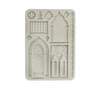 Stamperia - Silicone Mould A5 for Scrapbooking, Bullet Journals and More, Non-Stick Surface, Suitable for Air-Dry Clay, Resin and More, Perfect for Crafts & Gifting (Venice, City of Art - Architecture