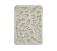 Stamperia - Silicone Mould A5 for Scrapbooks, Bullet Journals and More, Non-Stick, Suitable for Air-Dry Clay, Resin and More, Perfect for Crafts and Gifting (Forest - Birds)