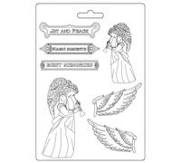 Stamperia Soft Mould A5 Angel and Wings, Multicolour, One Size