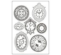 Stamperia - Soft Mould - Garden of Promises - Clocks