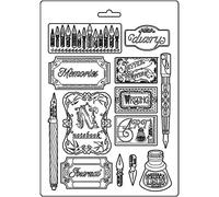 Stamperia Soft Mould-Ink and Labels, Various, A4