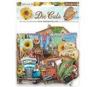 Stamperia, Sunflower Art Die Cuts Assorted