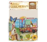 Stamperia, Sunflower Art Ephemera Elements and Sunflowers