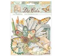 Stamperia - The Cuts for Scrapbooks, Albums, Cards, Bullet Journals and More, Laser Cut Cardboard Shapes, Easy to Glue, Perfect for Hobbies, Crafts, and Gifting (Daisy Art) (Assorted)