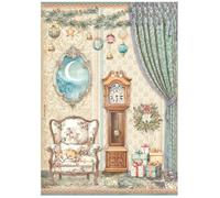 Stamperia, The Nutcracker A4 Rice Paper Pendulum Clock and Chair