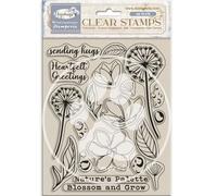 Stamperia WTK207 Acrylic Stamp, Clear, One Size