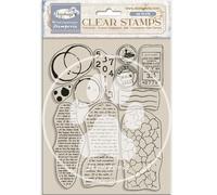 Stamperia WTK208 Dewdrops Decorative Paper, Clear, 14 x 18 x 1 cm