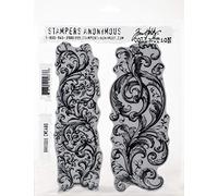 Stampers Anonymous AGW AGCMS400 Baroque Stamp Set, 7 inch x 8.5 inch