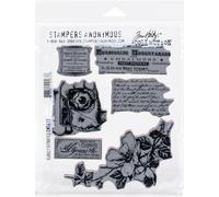 Stampers Anonymous_AGW AGCMS413 Dearly Departed Stamp, 7 inch x 8.5 inch