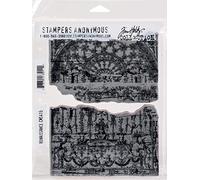 Stampers Anonymous AGW AGCMS415 Renaissance Stamp, 7 inch x 8.5 inch