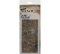 Stampers Anonymous_AGW THS-014 Tim Holtz Layered Stencil 4.125-inch x 8.5-inch, Shatter