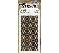 Stampers Anonymous_AGW Tim Holtz Stencils Mesh, White