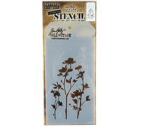 Stampers Anonymous_AGW Tim Holtz Wildflower Stencils