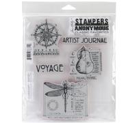 Stampers Anonymous Cling Stamps 7"X8.5"-Classics #1