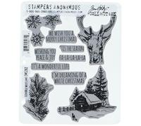 Stampers Anonymous CMS282 Tim Holtz Cling Stamps, Multi-Colour, 7 x 8.5-Inch