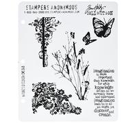 Stampers Anonymous Heartfelt Creations 303562 Cling Rubber Stamp Set 5"X6.5", Wildwood Cottage