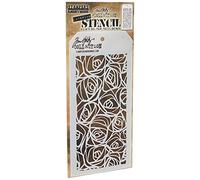 Stampers Anonymous THS-036 Tim Holtz Stencils Scribbles, 4.125 x 8.5"