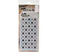 Stampers Anonymous THS093 Tim Holtz Layered Stencil, Multi-Colour, 4.125 x 8.5-Inch