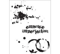 Stampers Anonymous Tim Holtz Cling Rubber Stamp Set, 7-Inch by 8.5-Inch, Spills and Splatters