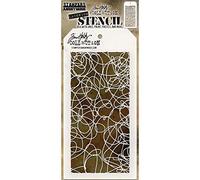 Stampers Anonymous Tim Holtz Doodle Stencil, Transparent, 28.3 x 11.4 x 0.1 cm