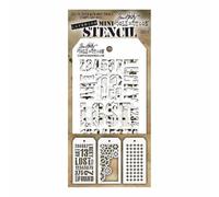 Stampers Anonymous Tim Holtz Mini Layered Stencil Set #1