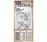 Stampers Anonymous Tim Holtz Mini Layered Stencil Set #4