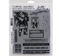 Stampers Anonymous Vintage Holidays, White, OSFA