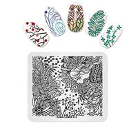 Stamping Nail Plate Flower Girl Girl Multi Pattern Stamping Stencil Print Image Nail Art Stamper Tool Nails
