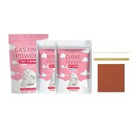Stamping Powder, 100 g Water Activated Quick Drying, Manual Casting Kit with Powder for Crafts, Couples and Families, Art Projects, Birthdays and St
